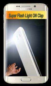 Flashlight On Clap screenshot 2