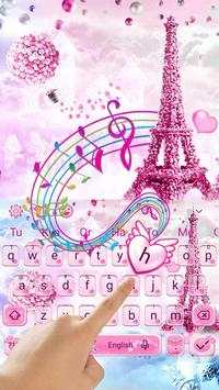 Romantic  Love Keyboard Theme screenshot 2
