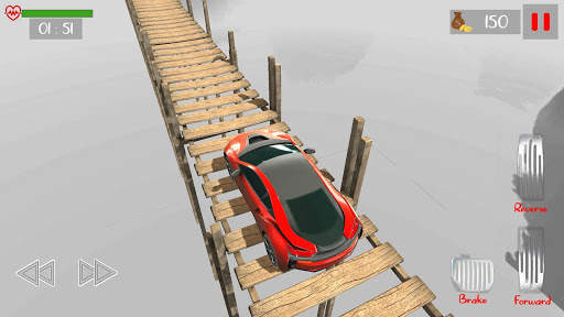 Sky Car Driving Stunt Impossible Track screenshot 5