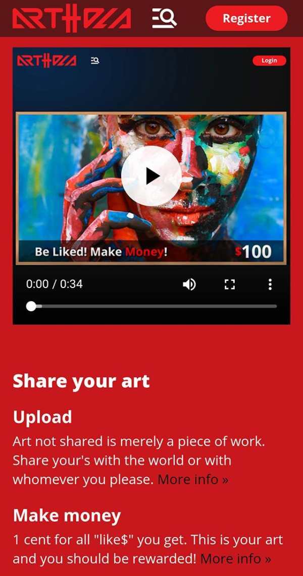 ArtHola - Art Sharing screenshot 2