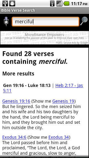 Bible Search Free screenshot 1