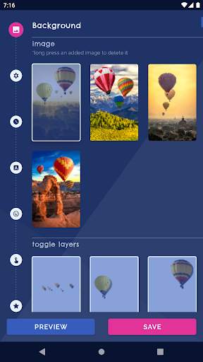 Air Balloon Live Wallpaper screenshot 1
