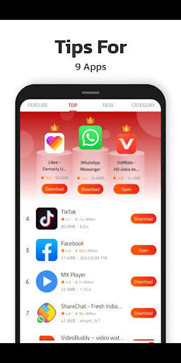 Guide for 9app Mobile Market 2 تصوير الشاشة
