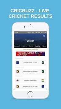 Free Cricbuzz Cricket Live Streaming /Scores/News screenshot 2