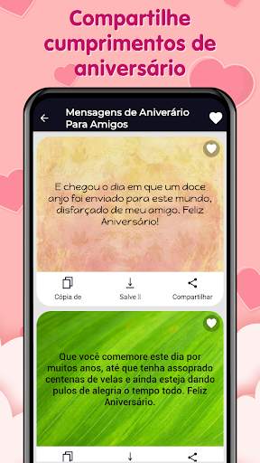 Mensagens Desejos SMS Coleção screenshot 5