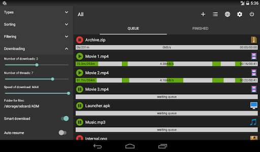 Advanced Download Manager & Torrent downloader screenshot 9