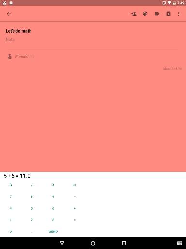 Calculator Keyboard screenshot 3