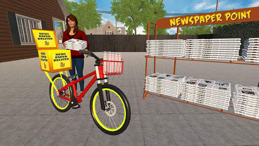 Virtual Mom Paper Girl - Family Simulator New Game screenshot 4