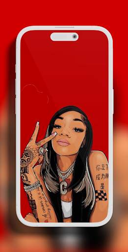 Baddie Wallpaper: Sassy Girls screenshot 4