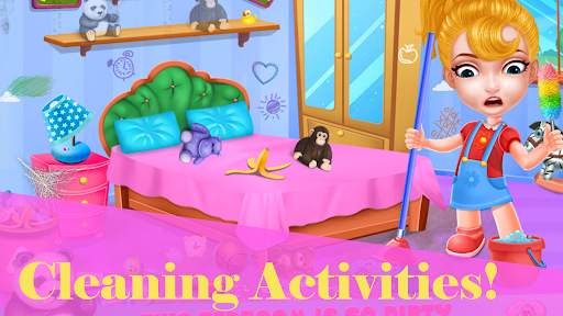 Princess Home Cleaning- Baby Girl House Clean Game screenshot 4