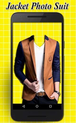 Jacket Men Photo Suit screenshot 6