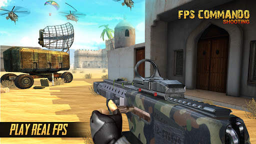 FPS Commando Shooting: Action adventure Games 2021 screenshot 4