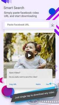 Video Downloader for Facebook Fast Download videos screenshot 3