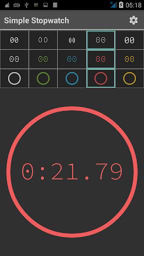 Simple digital stopwatch –free screenshot 3