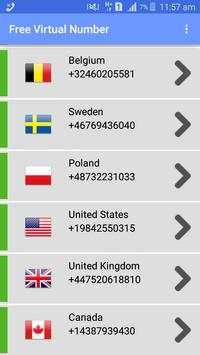 Free Virtual Mobile Number screenshot 4