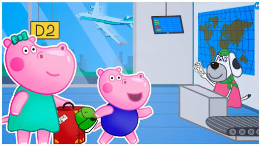 Hippo no aeroporto: Aventura screenshot 3