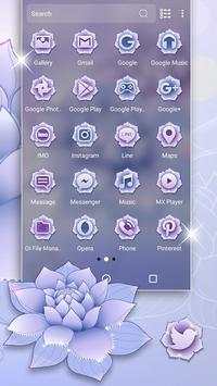 Beautiful Lotus Flower Launcher Theme screenshot 2