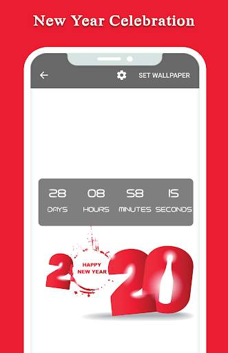 New Year Countdown Live Wallpaper screenshot 2