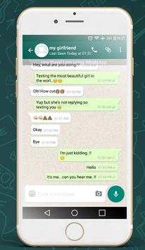 WhatsFake - Fake chat conversation for whatsapp screenshot 4