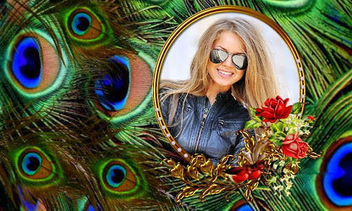 Peacock Feathers Photo Frames HD screenshot 4