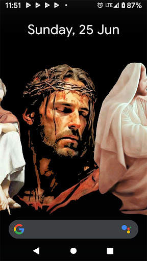 4D Jesus Christ Live Wallpaper screenshot 2