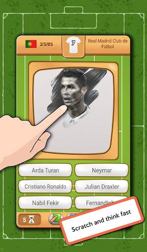 Scratch Football Player Quiz screenshot 1