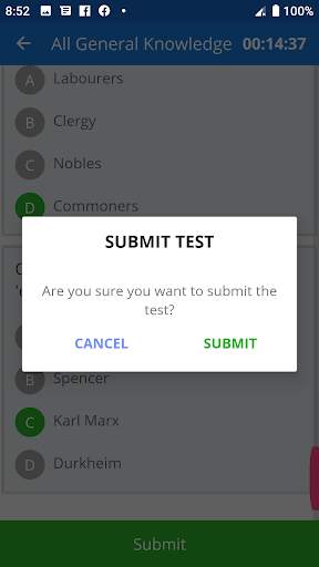 All in One General Knowledge Quiz App in English screenshot 7