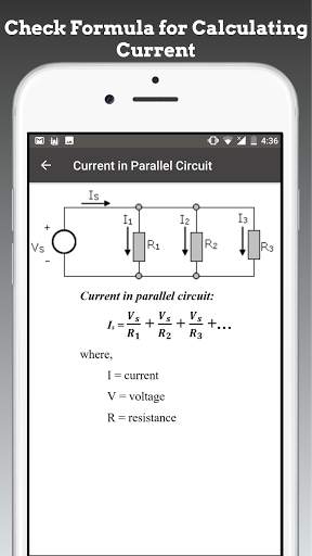 Electric Circuit Calculator скриншот 3