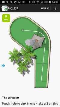 Mini Golf App Demo स्क्रीनशॉट 3