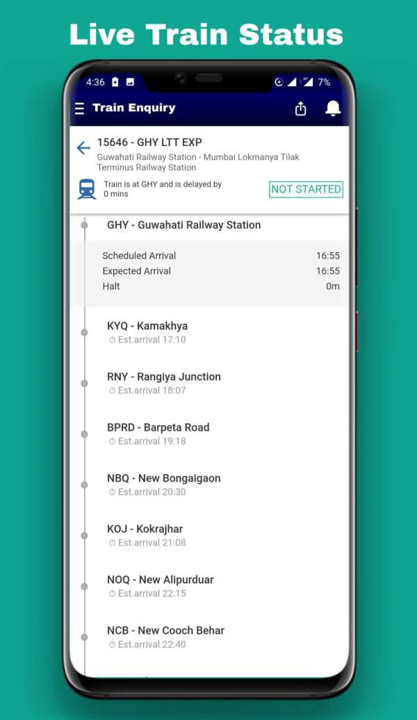 Indian Railway - IRCTC & PNR Status screenshot 2