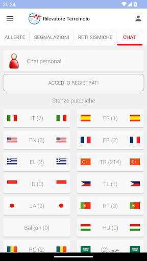 Rilevatore Terremoto screenshot 5