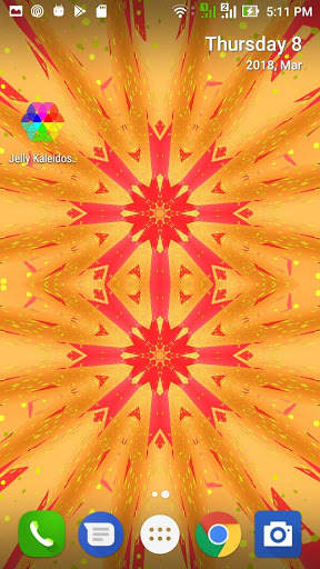 Jelly Kaleidoscope Live Wallpaper screenshot 2