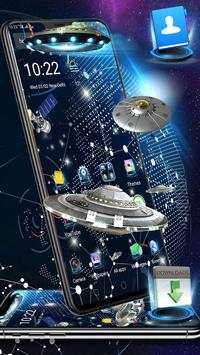 Space Galaxy 3D Parallax Launcher Theme👽 screenshot 3