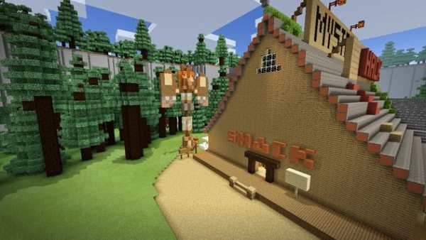 Map Gravity city for Minecraft PE screenshot 2