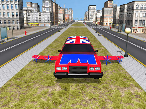 Flying Limo Car Driving Fever screenshot 15