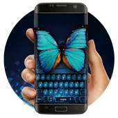 Butterfly fluorescent keyboard on 9Apps