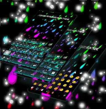 Colors Keyboard Neon Theme screenshot 3