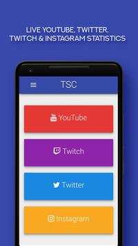 Live YouTube, Twitter, Twitch & Instagram - TSC screenshot 1