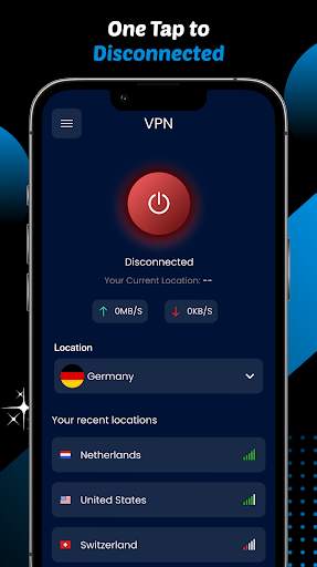 Blue VPN - VPN Proxy Master screenshot 2