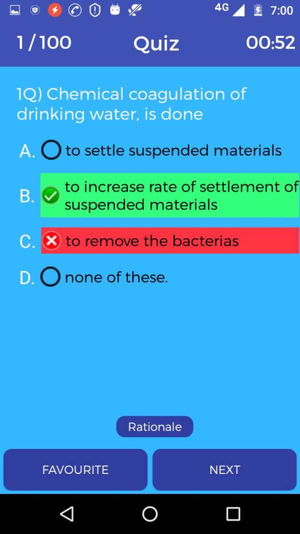 Civil Engineering quiz screenshot 3