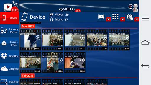 myVideos 3D  screenshot 6
