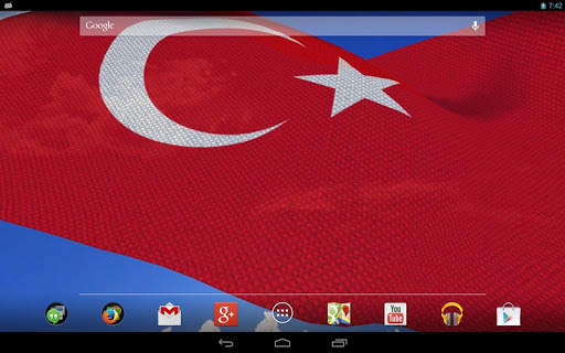 Turkey Flag Live Wallpaper screenshot 8