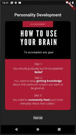 Personal Development screenshot 2
