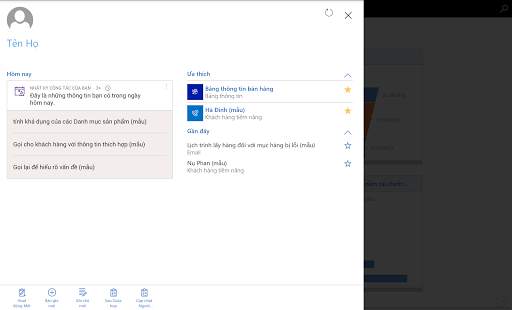 Dynamics 365 for Tablets screenshot 1