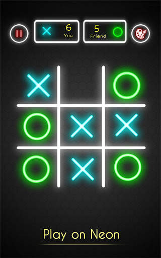 Tic Tac Toe Glow: Multiplayer! screenshot 10