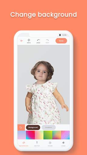 Baby Girl Photo Suit Studio screenshot 5