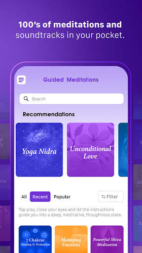 Sattva -  Meditation App screenshot 1