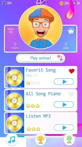 Blippi Piano tiles screenshot 1