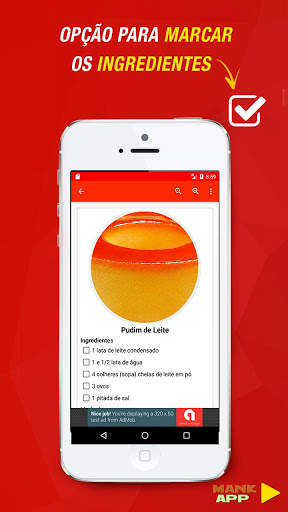 Receitas de Pudim screenshot 3