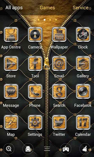 Luxury Retro GO Launcher Theme screenshot 3